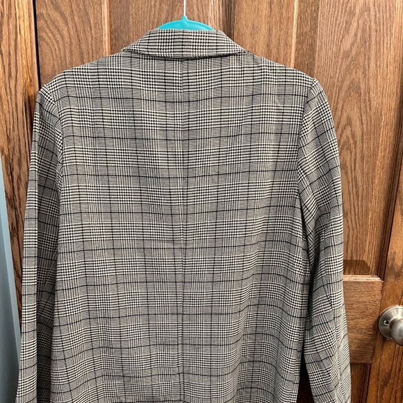 Roolee Boyfriend Blazer, Plaid Size large - Picture 2 of 2